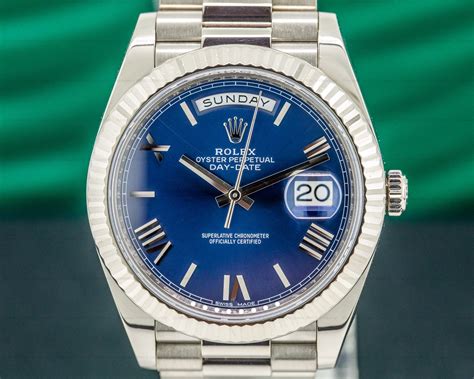 rolex mens president white gold|rolex presidential for sale used.